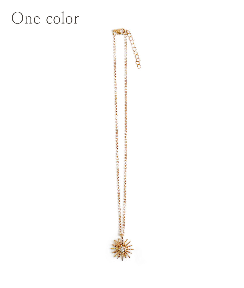 Necklace that shines like the sun