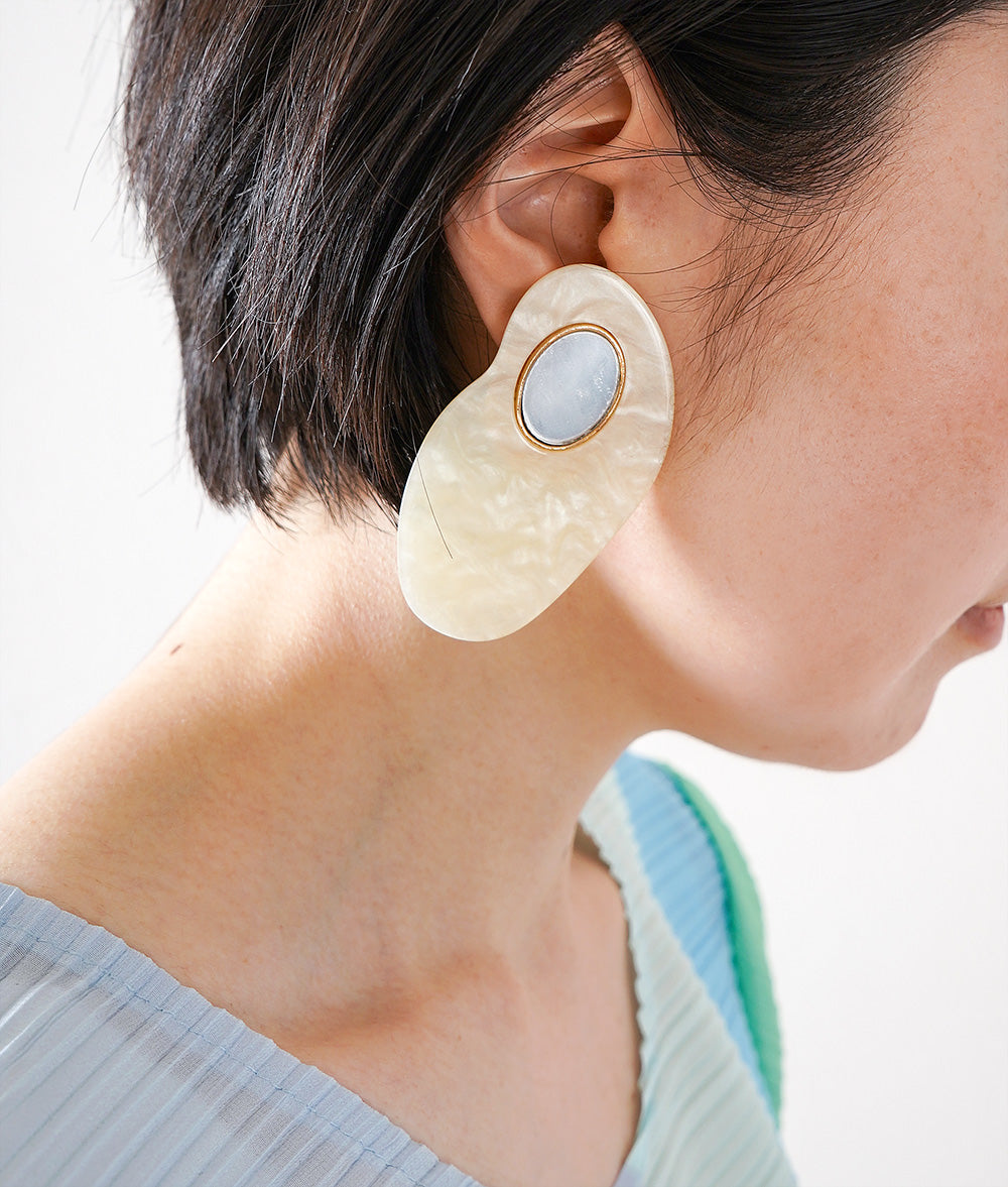 Earring like avocado