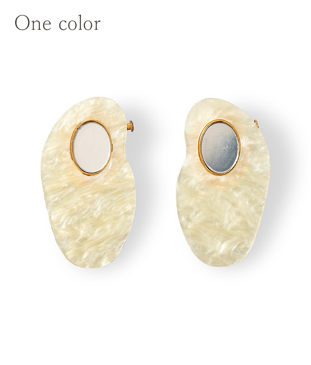 Earring like avocado