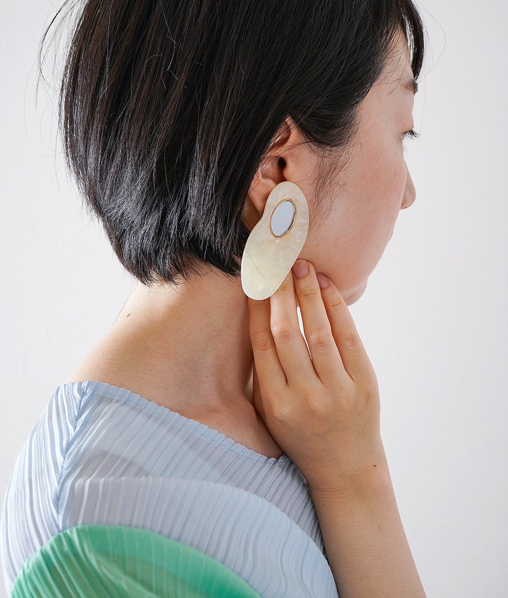 Earring like avocado