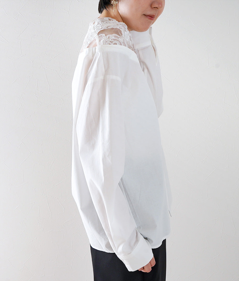 Organza lace sensual blouse