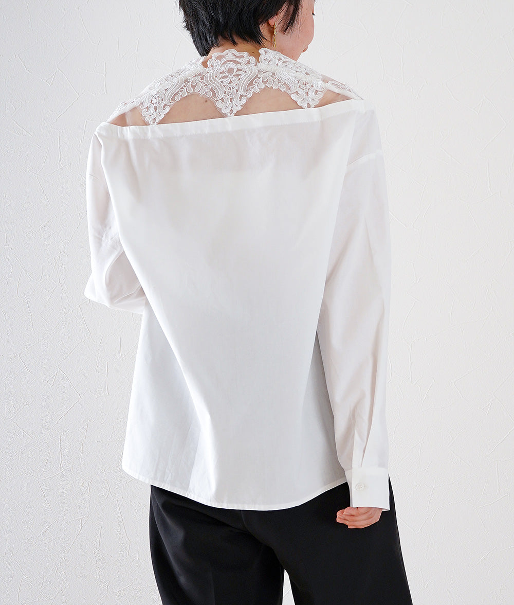 Organza lace sensual blouse