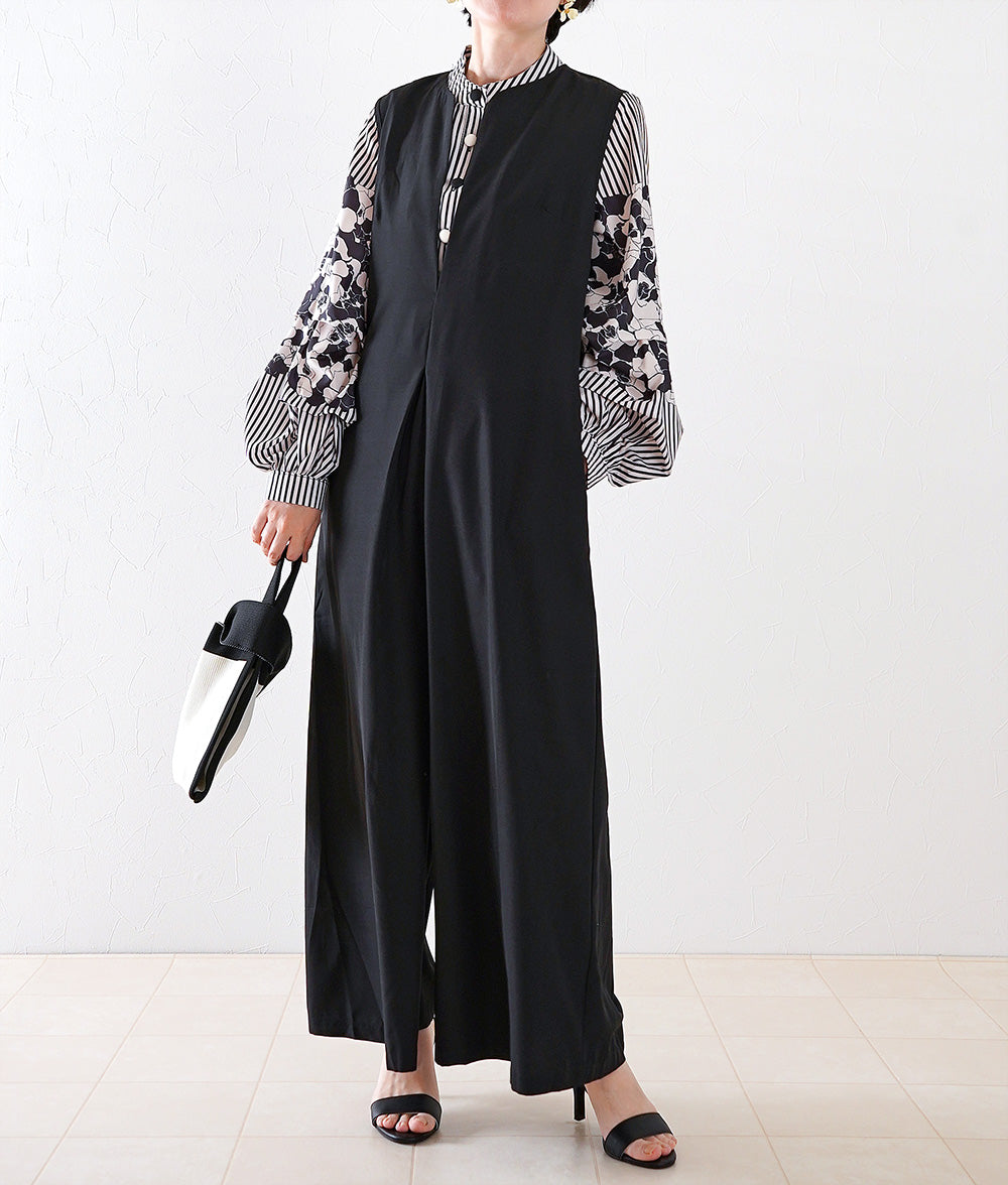 Versatile tuck wide salopette