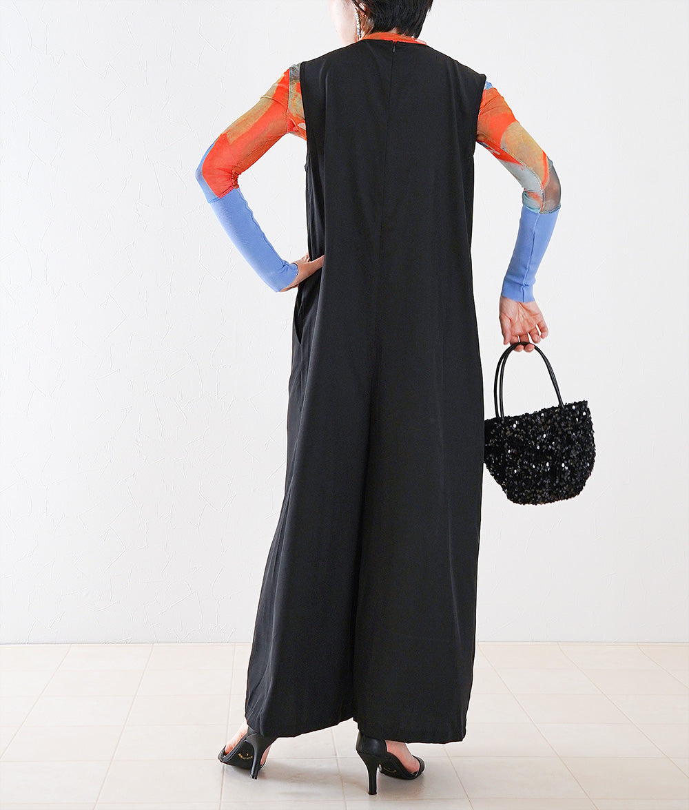 Versatile tuck wide salopette