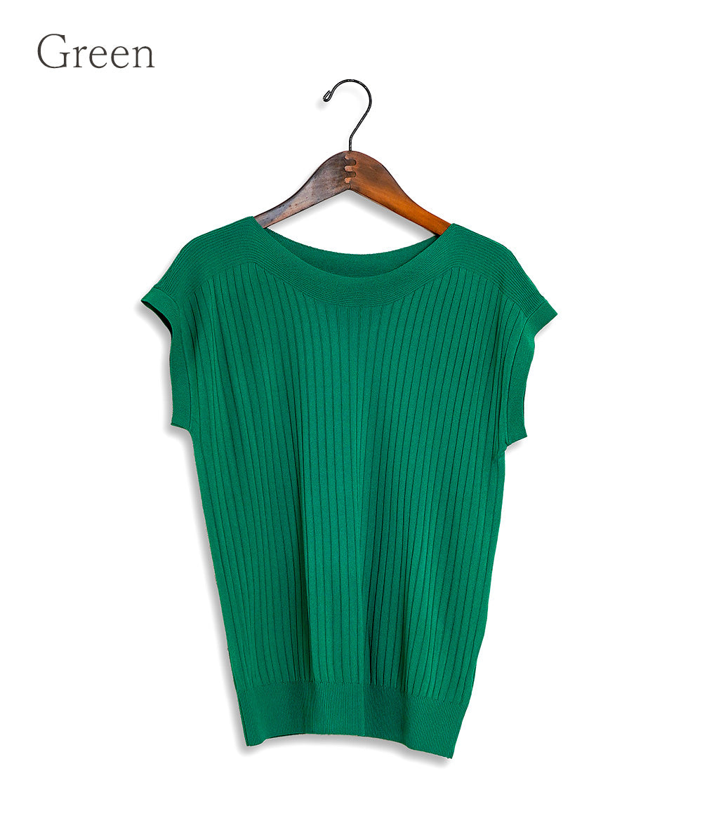 Rib-knit with great versatility