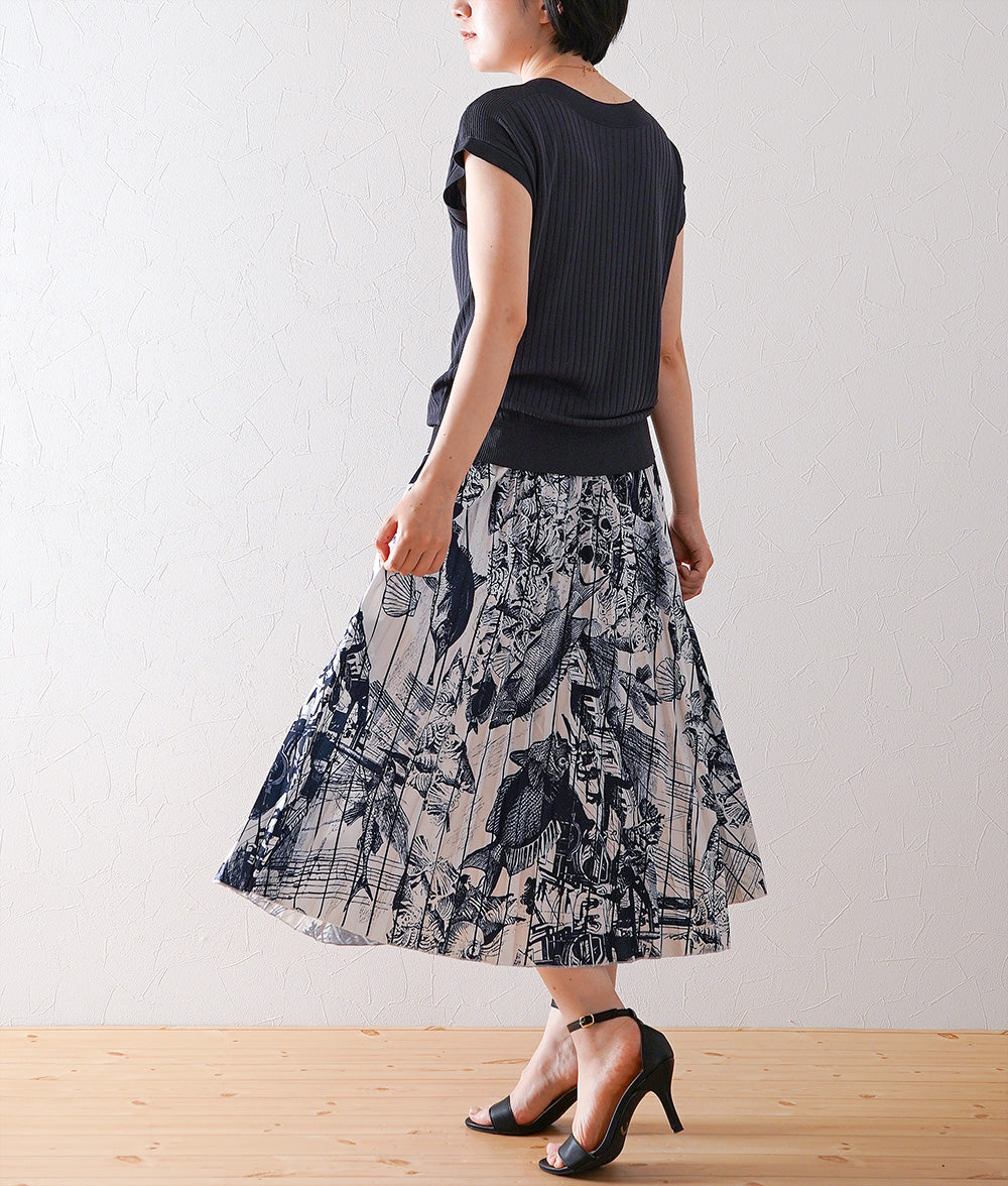 Rib-knit with great versatility