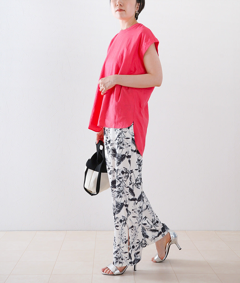 Cute pink blouse and skirt set