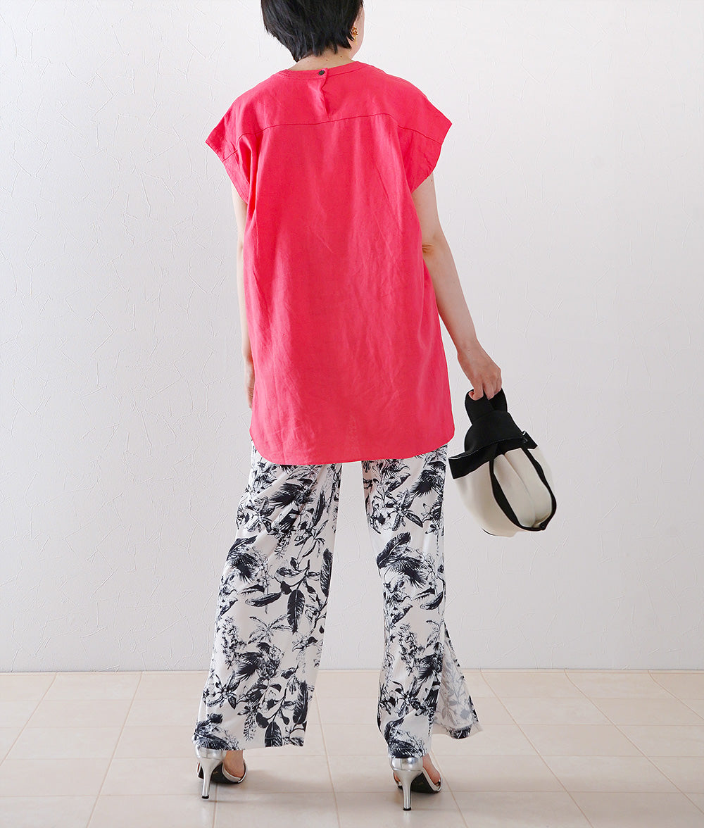 Cute pink blouse and skirt set