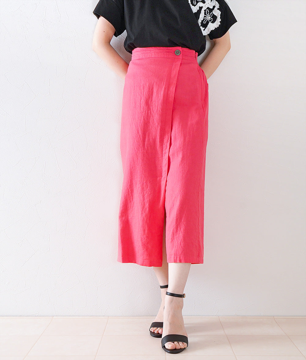 Cute pink blouse and skirt set