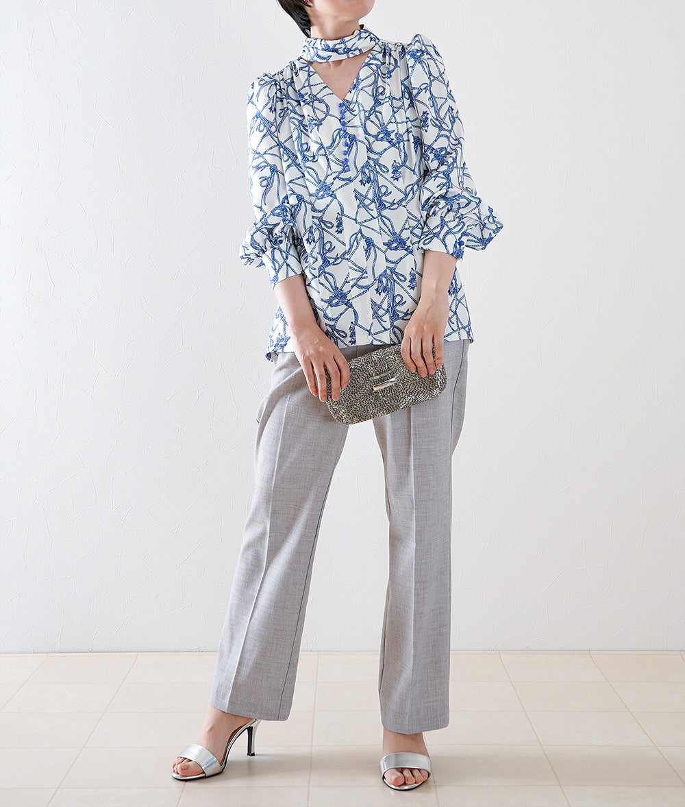 Heather gray slacks pants