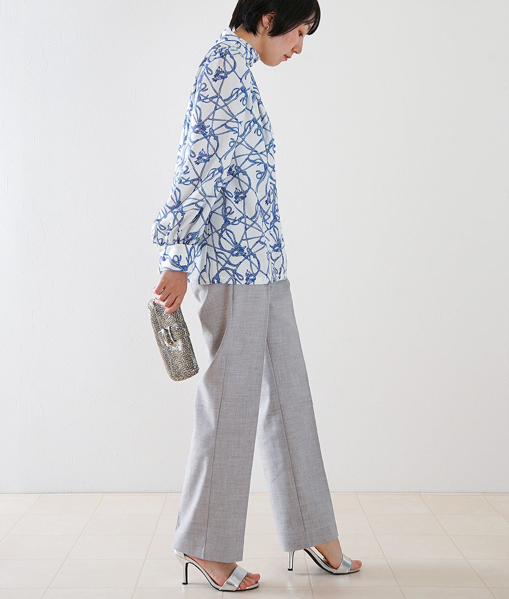Heather gray slacks pants