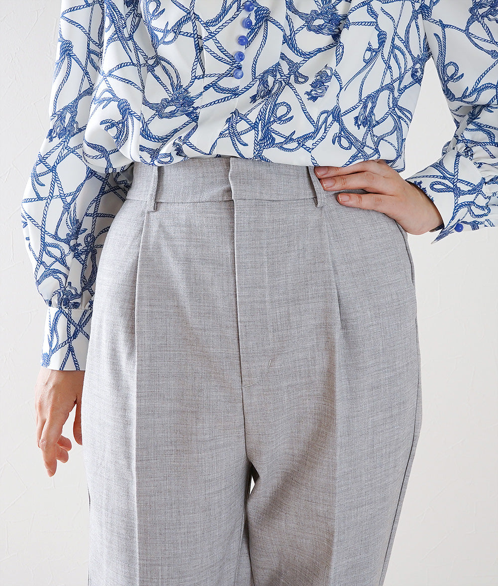 Heather gray slacks pants