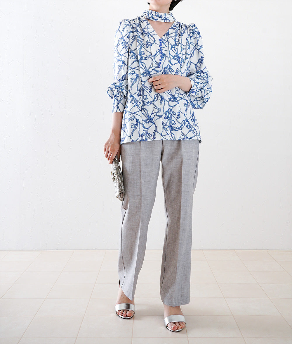 Heather gray slacks pants