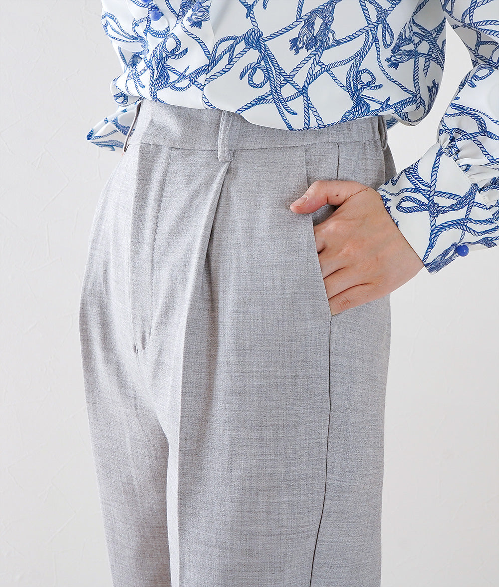 Heather gray slacks pants