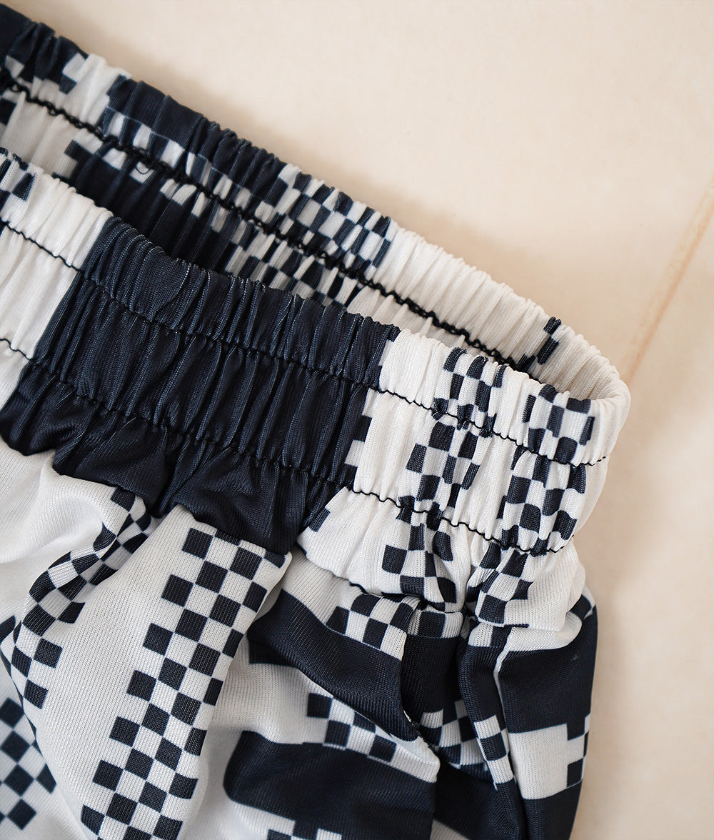Check Collage Relaxed Pants