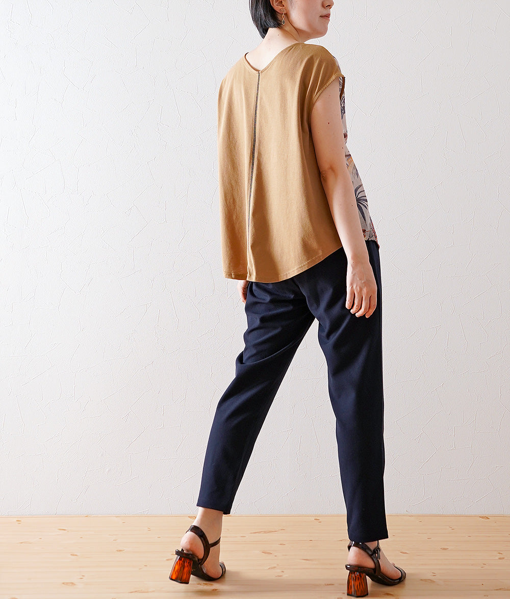 Botanical & Monkey 2way Blouse