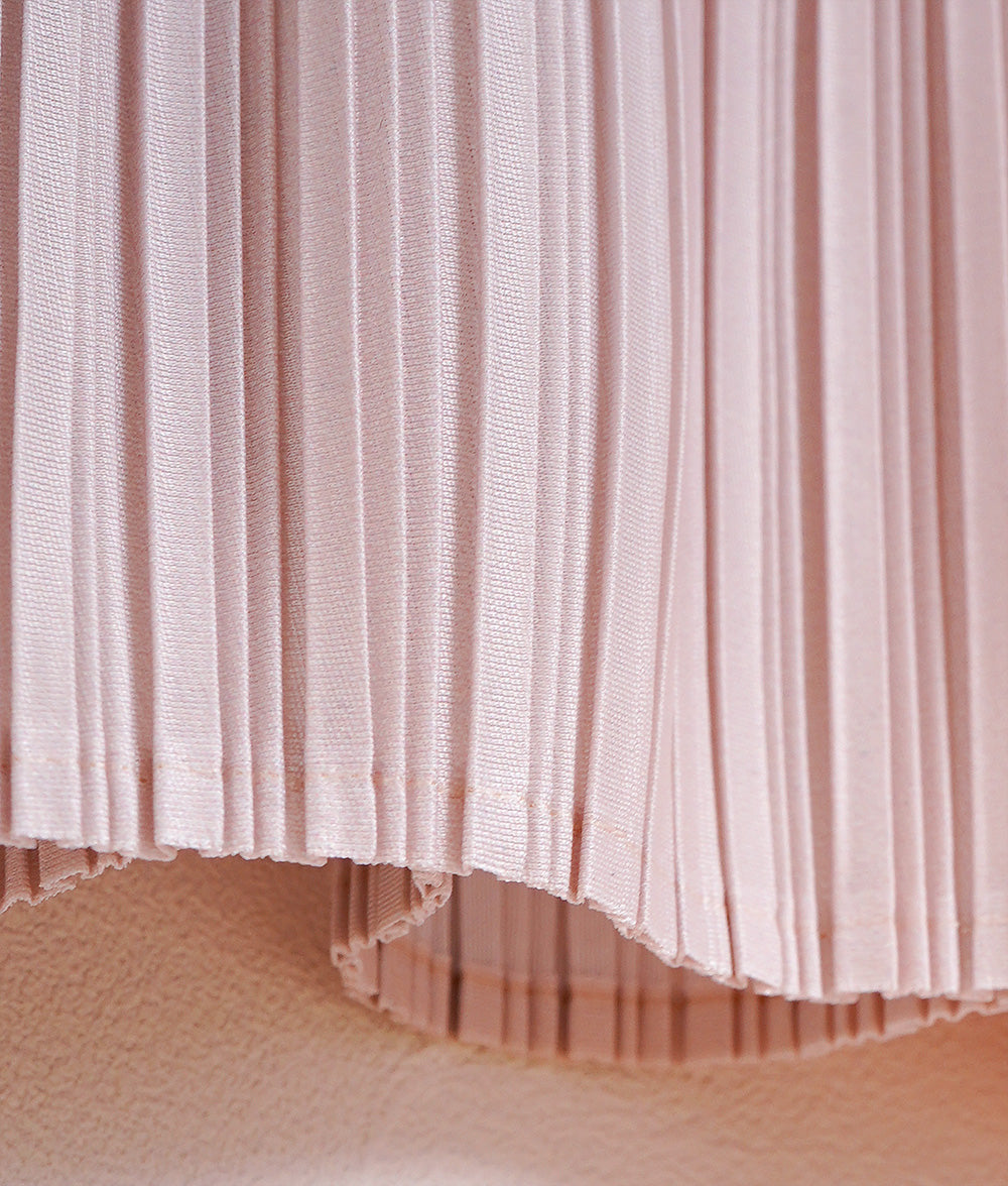 3 color block pleated dress