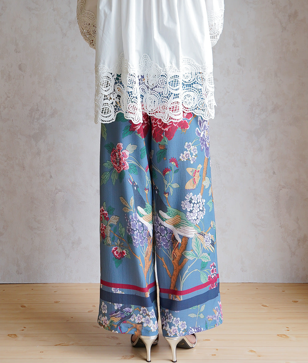 【SALE】Beauty of nature wide pants