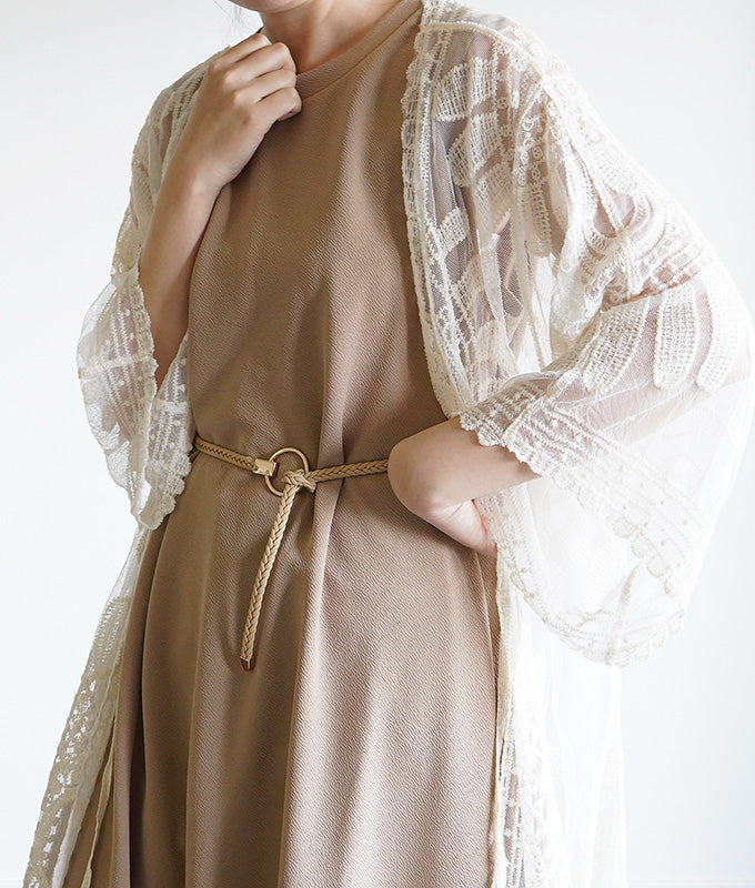 Sunflower lace cardigan