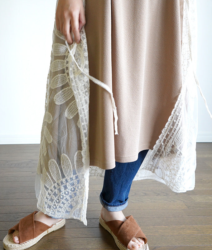 Sunflower lace cardigan