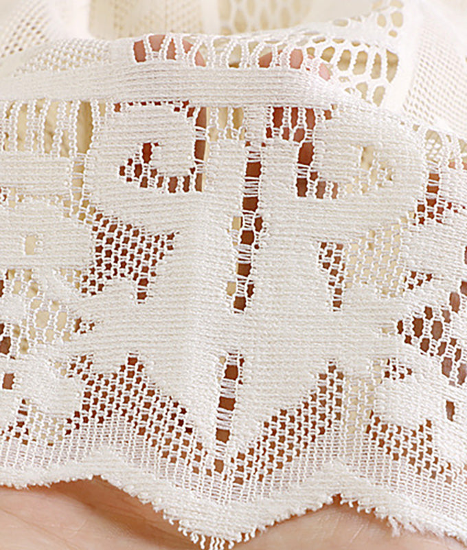 Antique lace long skirt