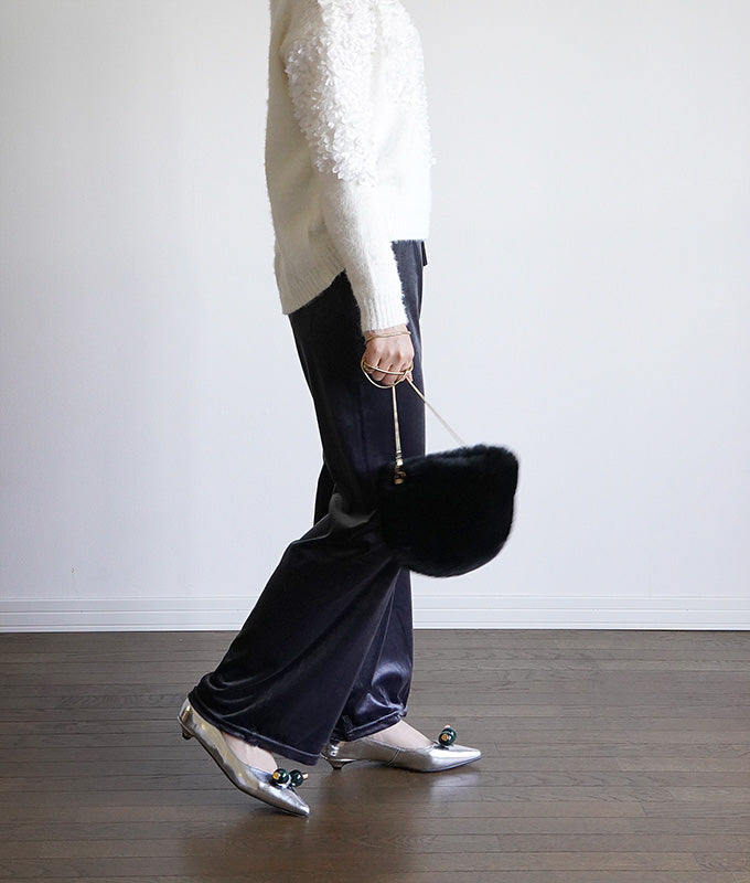 【SALE】Velor wide pants