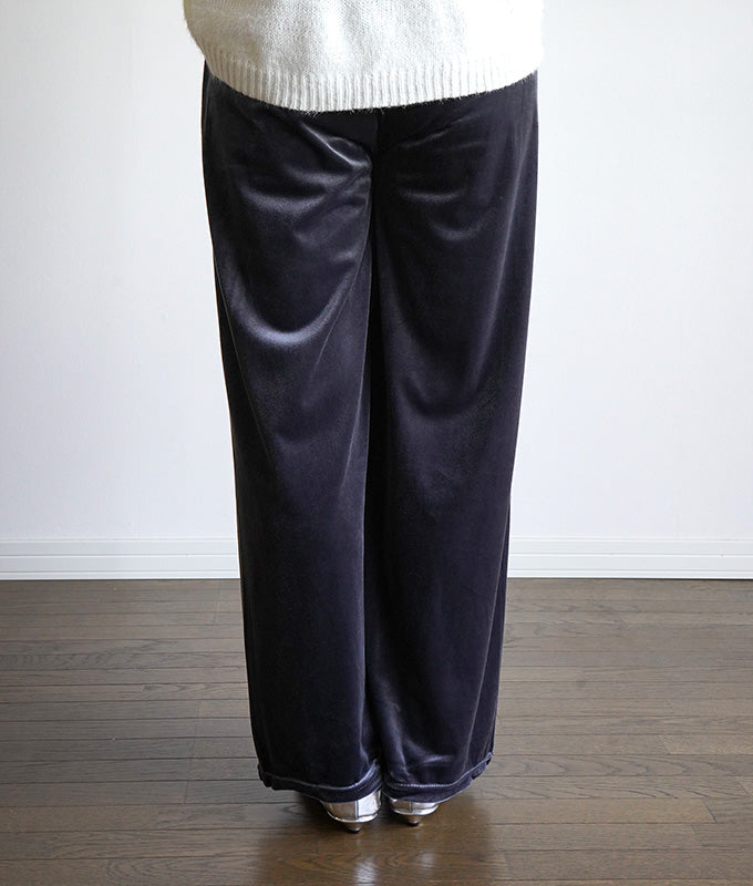【SALE】Velor wide pants
