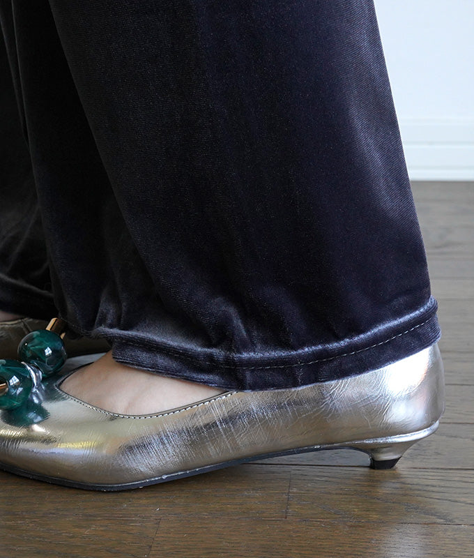 【SALE】Velor wide pants
