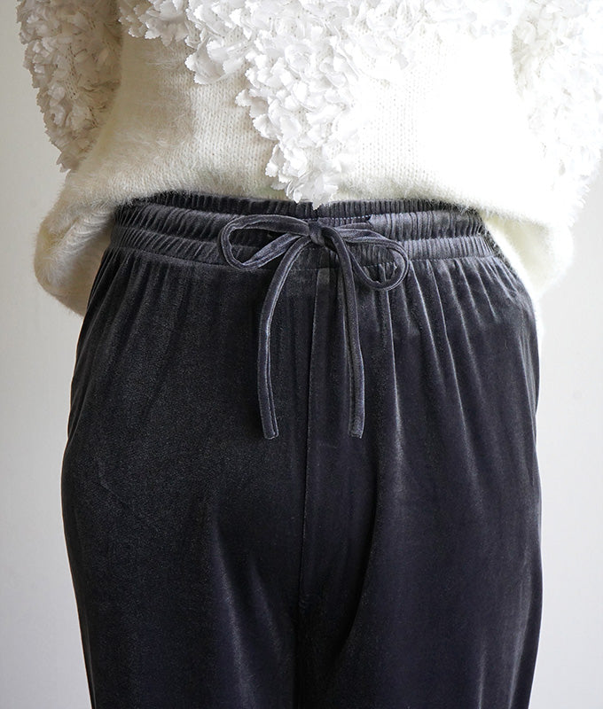【SALE】Velor wide pants