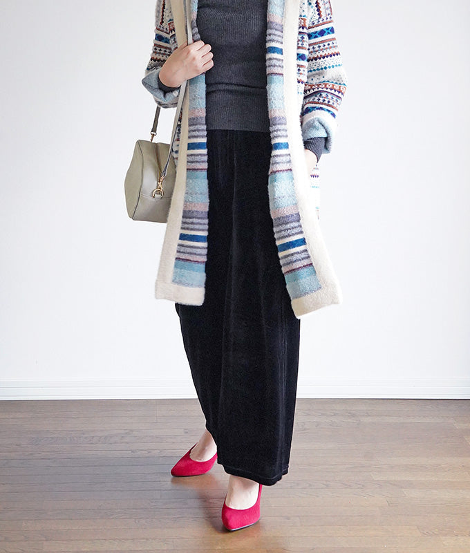 【SALE】Velor wide pants