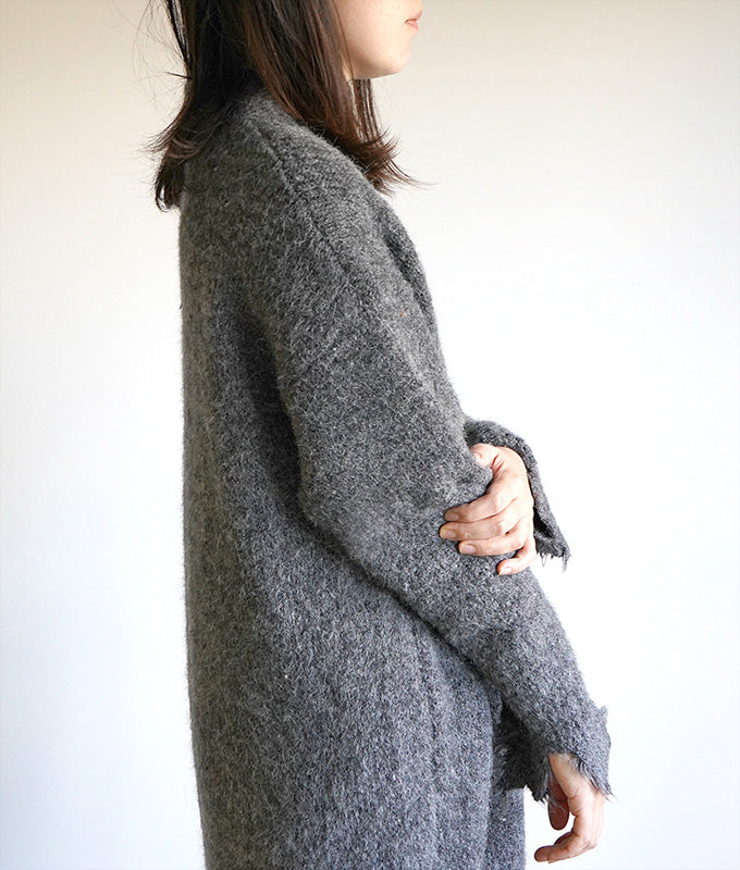 【SALE】Grunge high neck knit