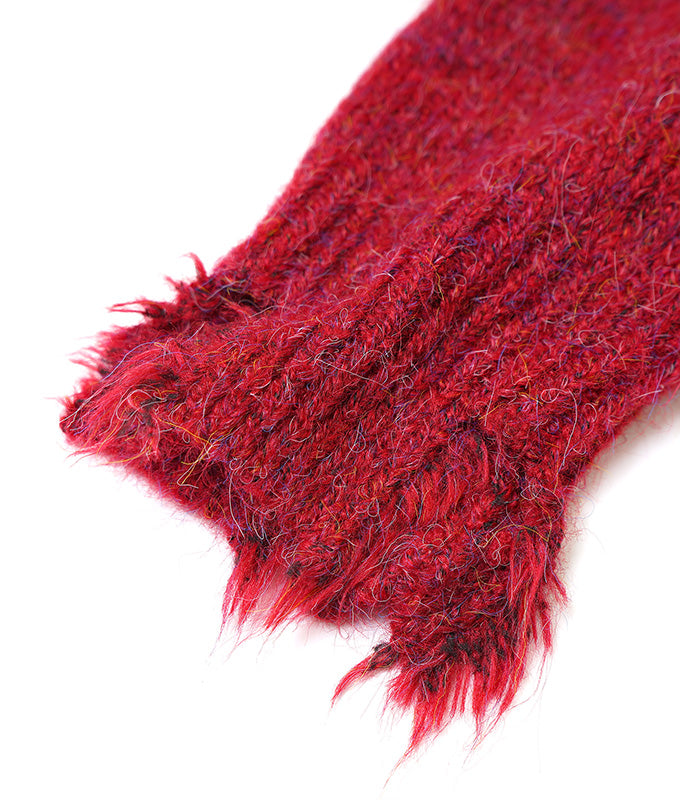 【SALE】Grunge high neck knit