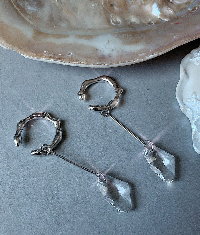 Crystal ear cuff