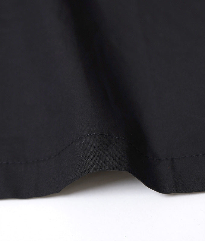 Lace tape design black dress