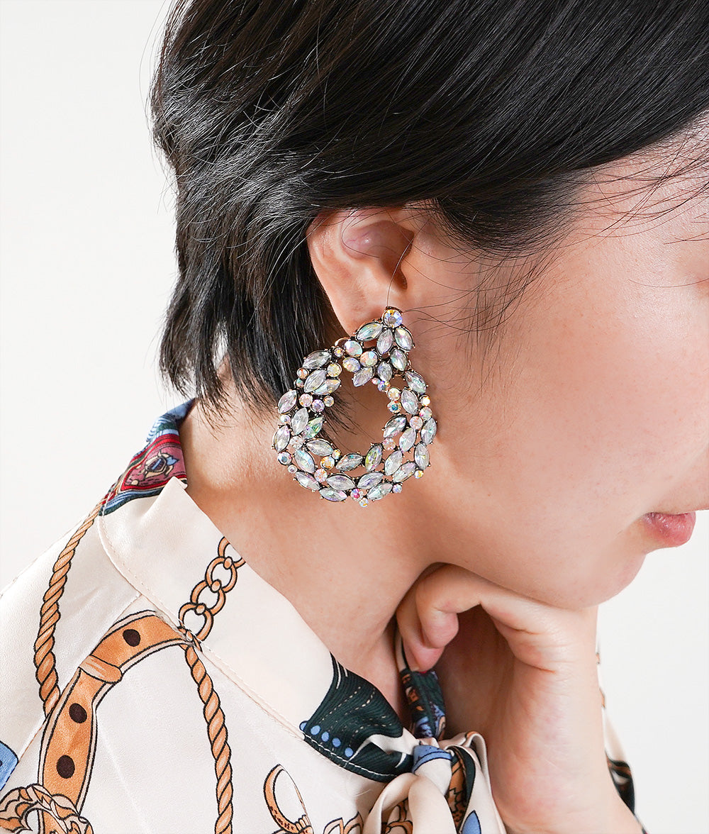 Aurora circle ear clips