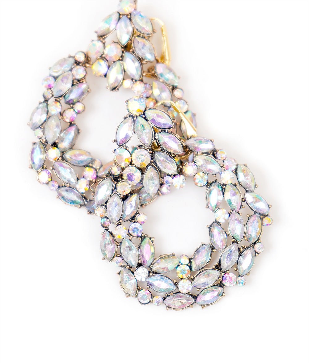 Aurora circle ear clips