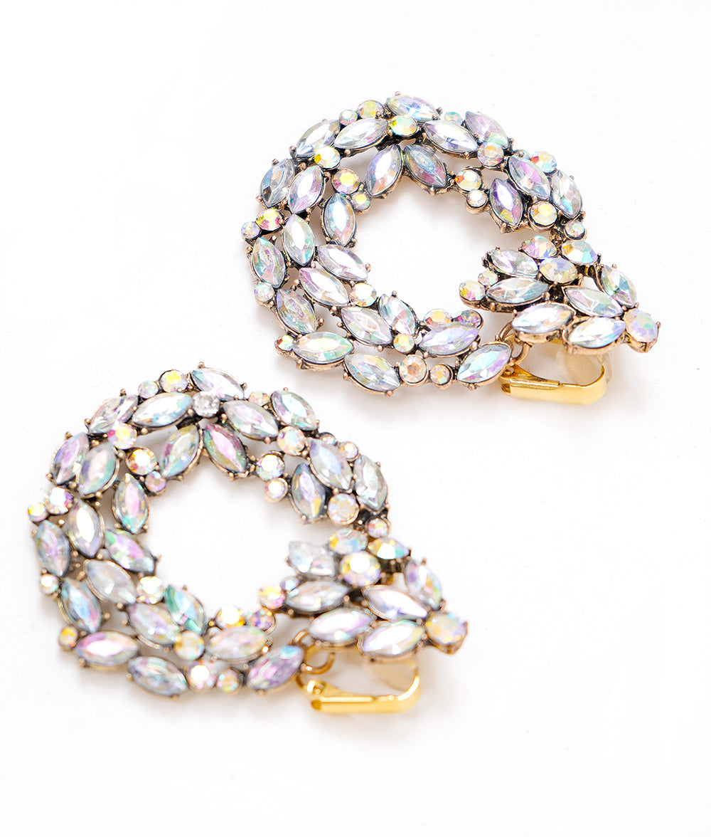 Aurora circle ear clips