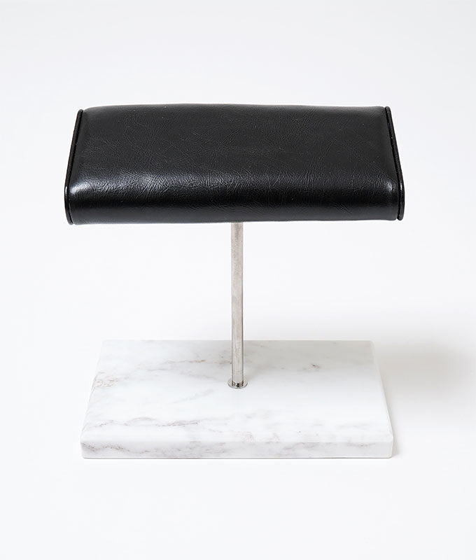 Leather and marble watch stand(L)
