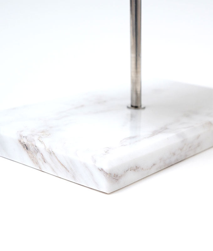 Leather and marble watch stand(L)