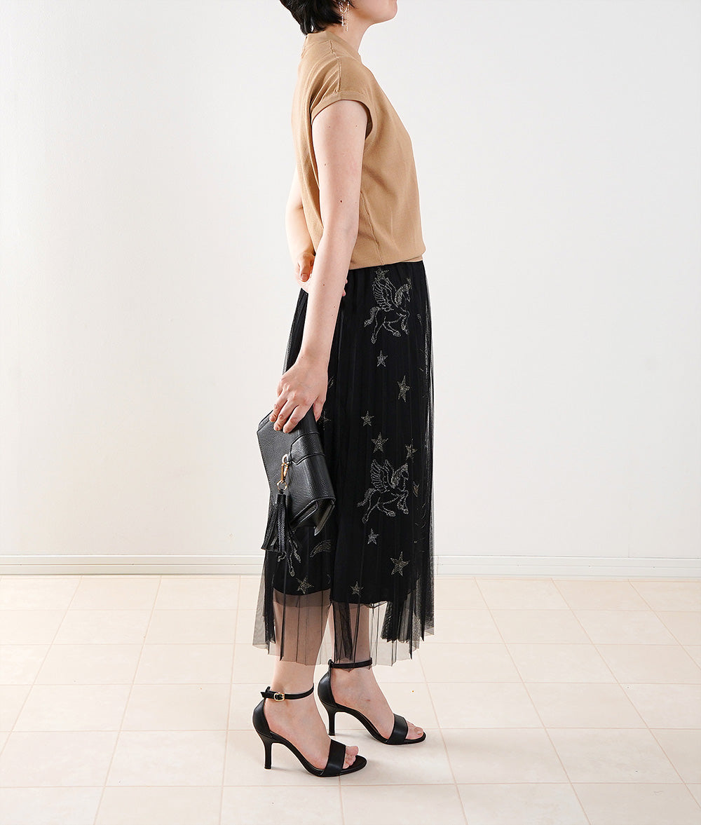 【SALE】Pegasus long skirt
