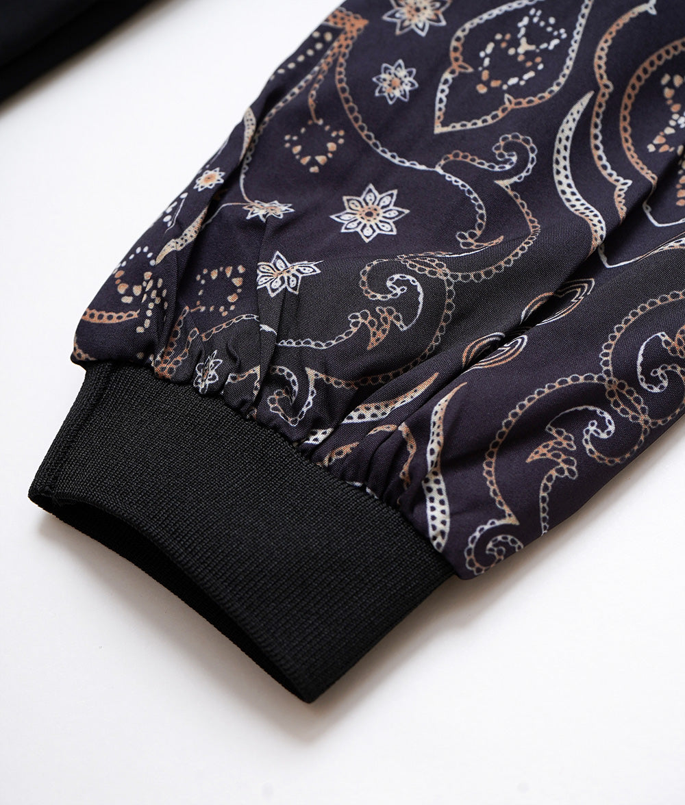 Oriental pattern beads design blouse
