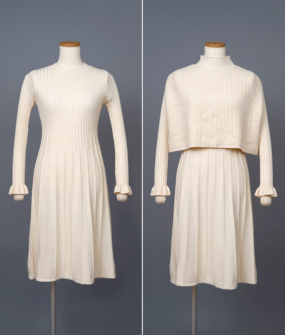 【SALE】Knit setup for an elegant