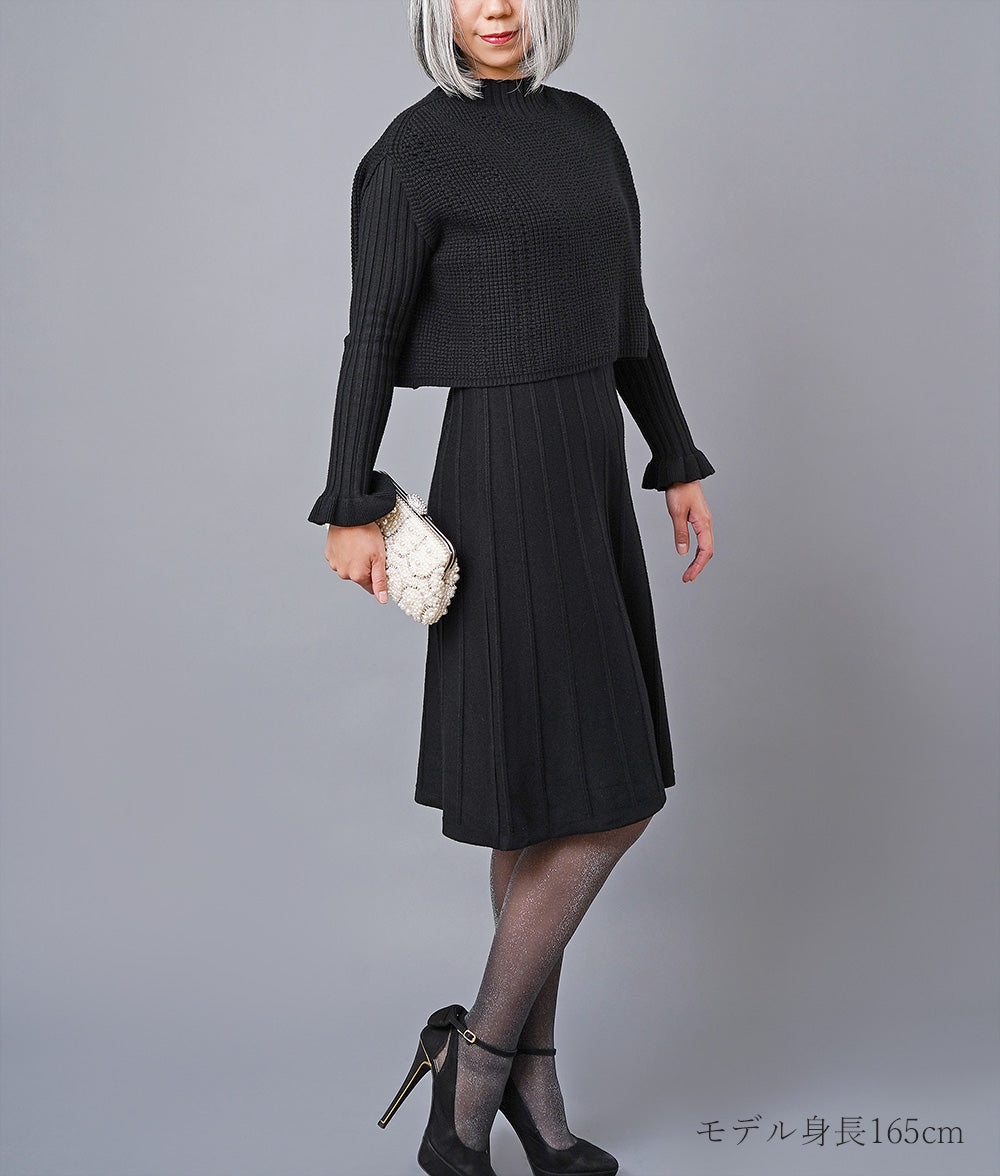【SALE】Knit setup for an elegant
