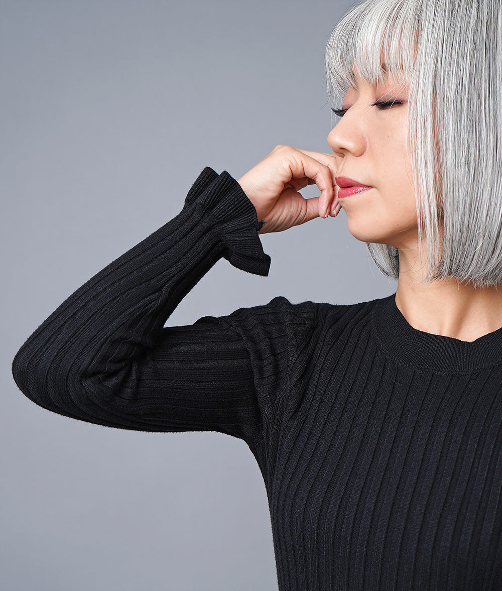 【SALE】Knit setup for an elegant