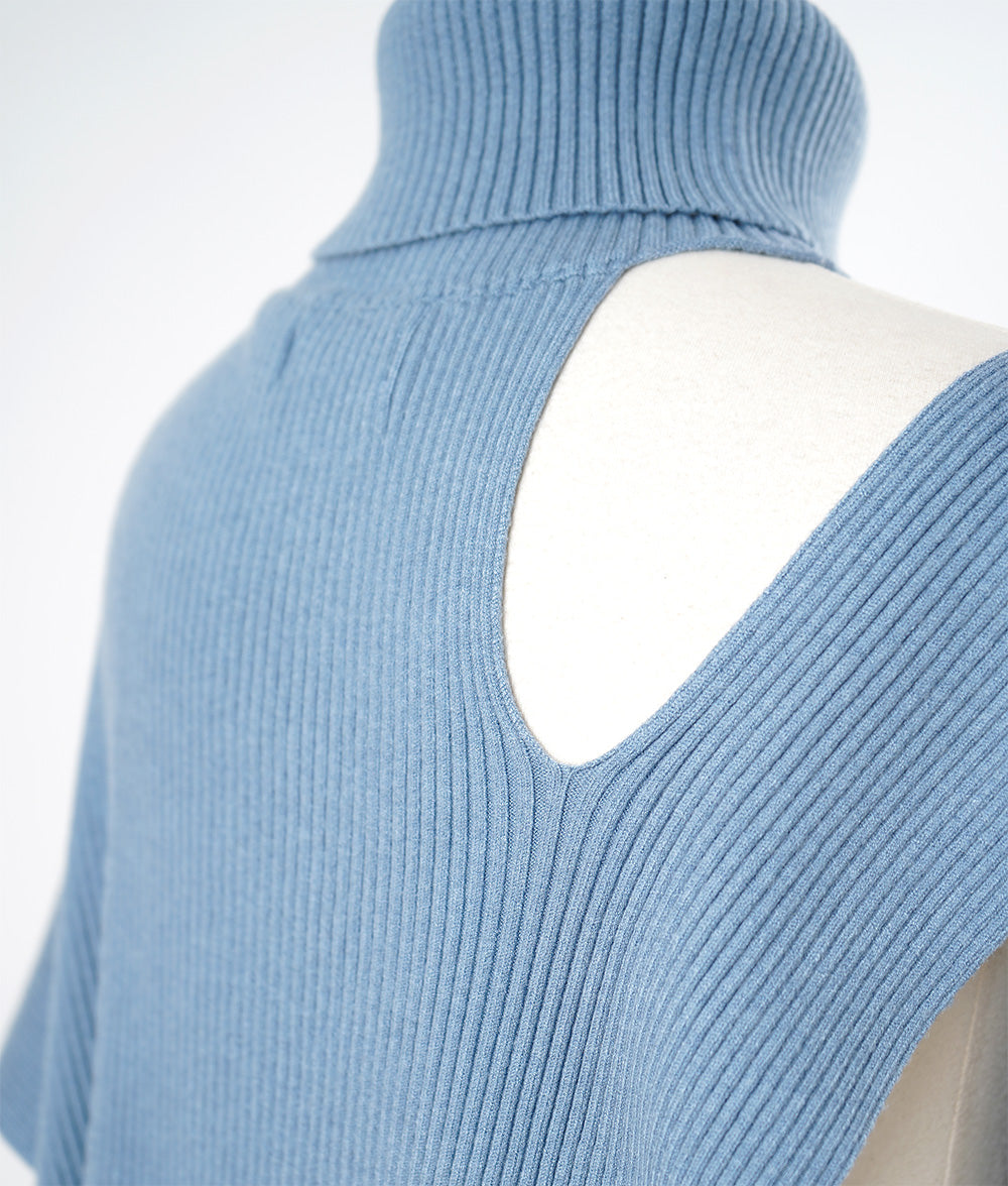【SALE】Exquisitely balanced asymmetric knit