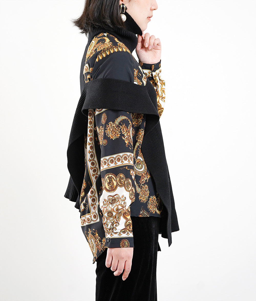 【SALE】Exquisitely balanced asymmetric knit