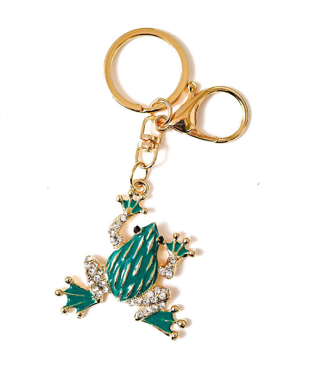Stone Frog Keychain