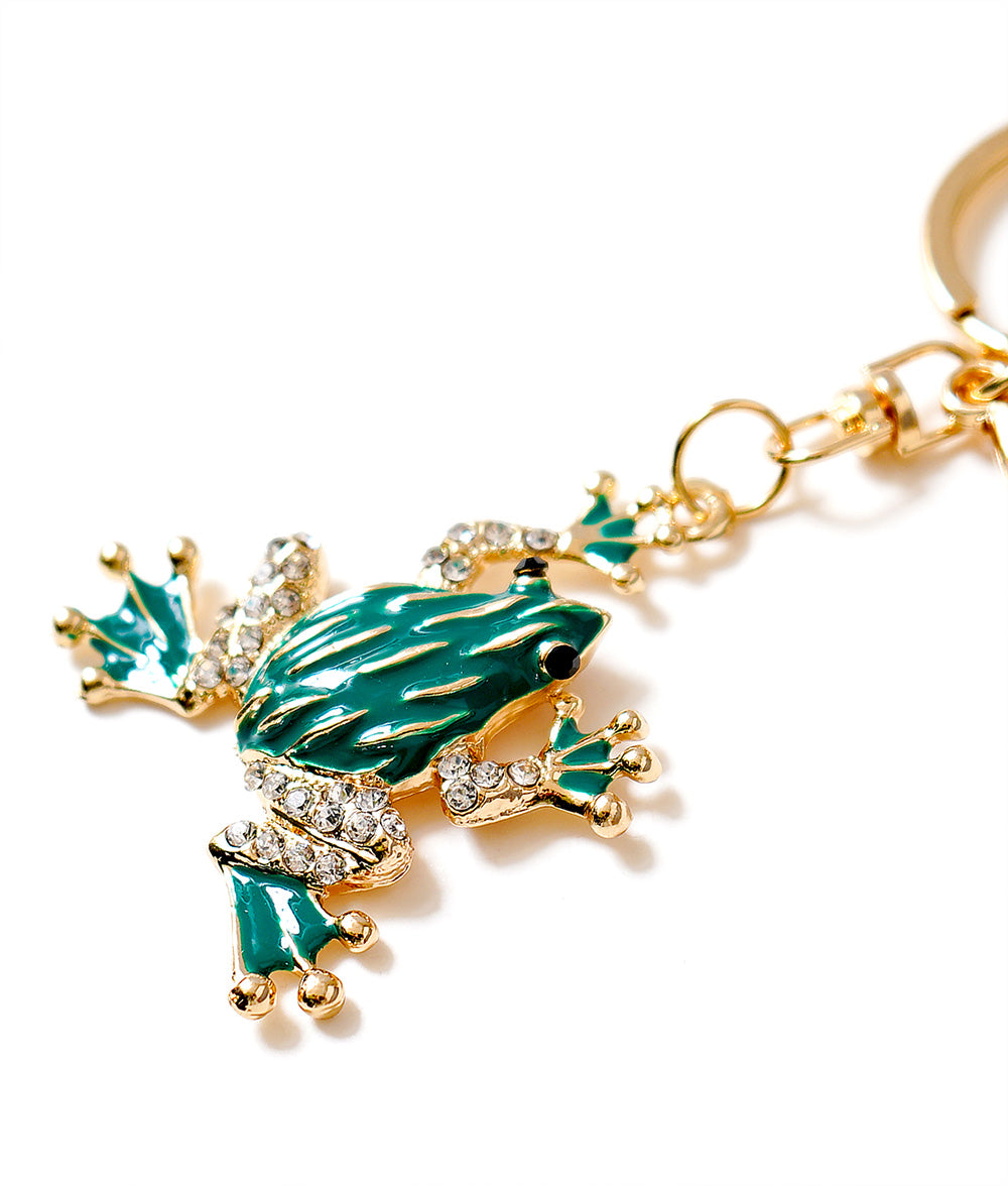 Stone Frog Keychain