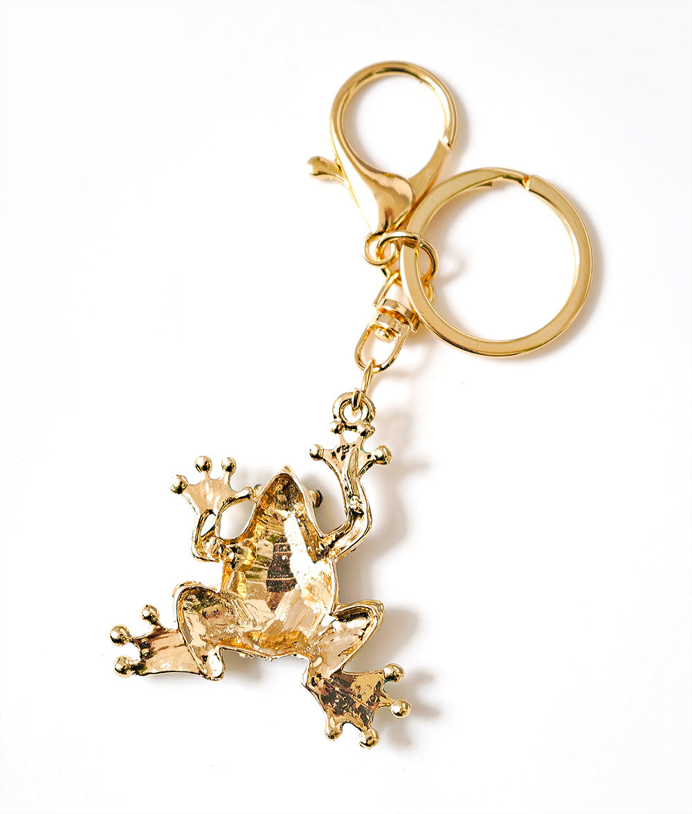 Stone Frog Keychain
