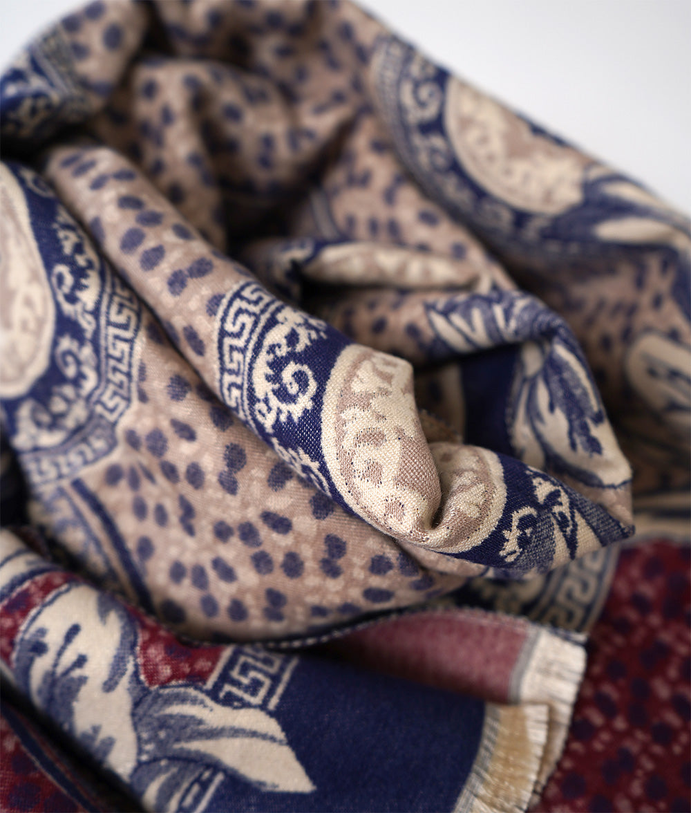 Moroccan flower oversized stole